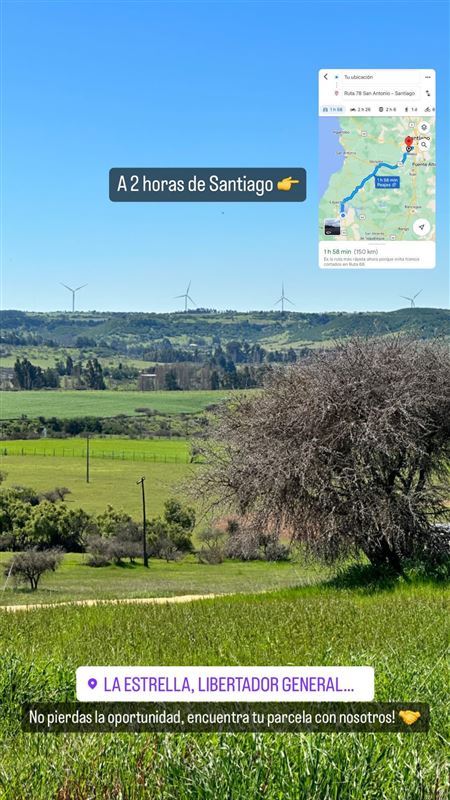 Venta Parcela La Estrella - O'Higgins