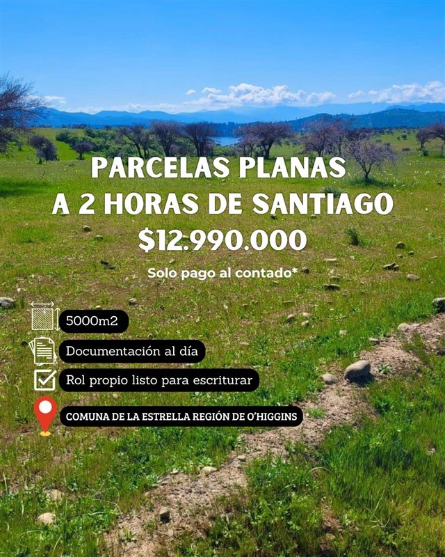 Venta Parcela La Estrella - O'Higgins