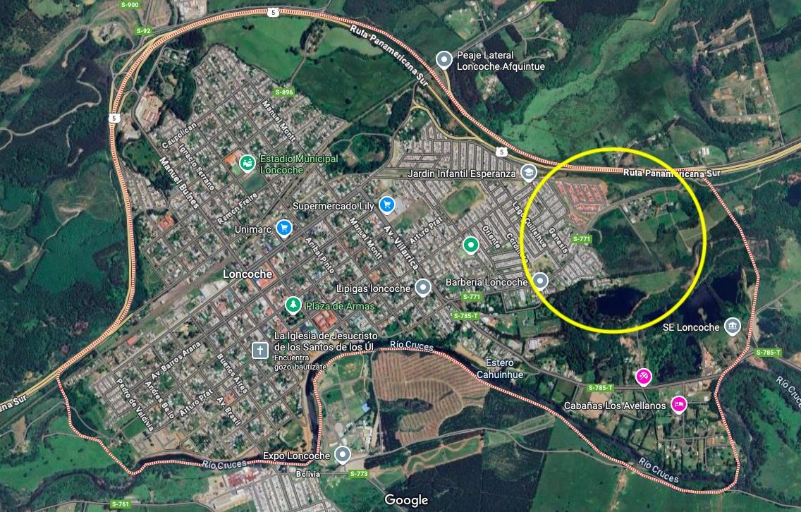 Venta Terreno Loncoche - La Araucanía