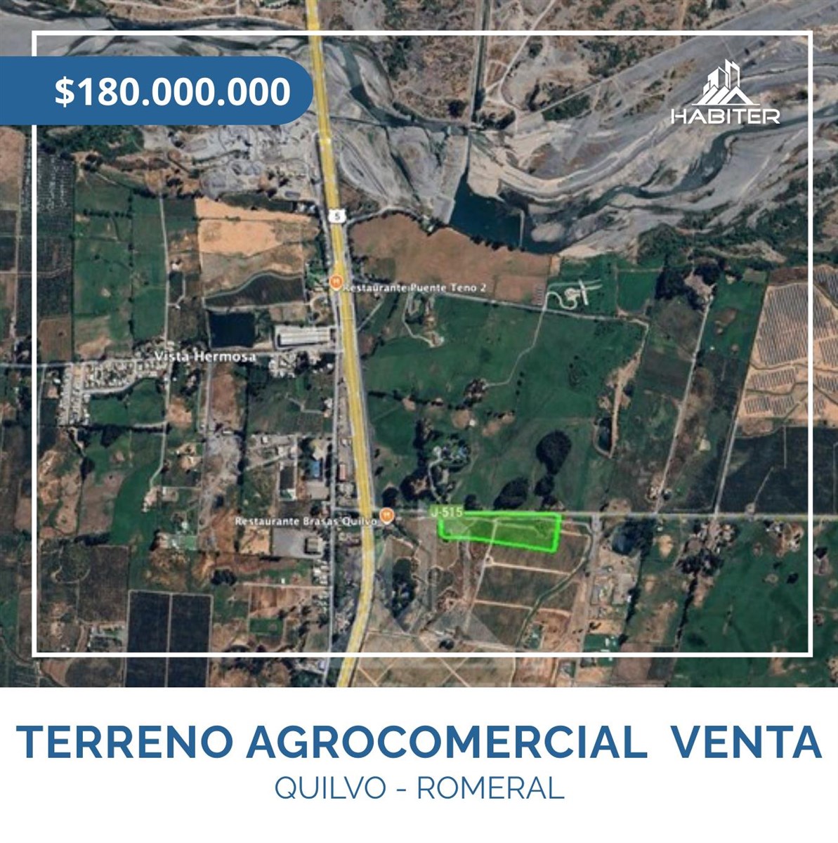 Venta Parcela Romeral - Maule