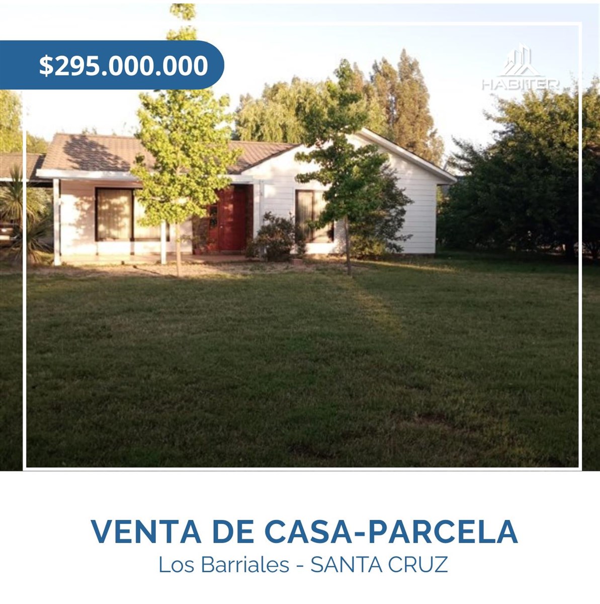 Venta Parcela Santa Cruz - O'Higgins