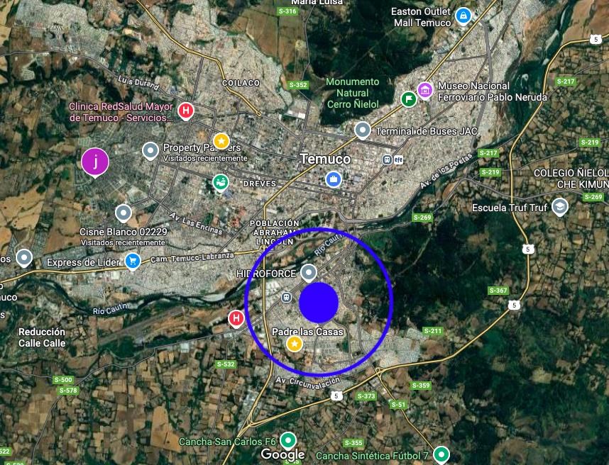 Venta Terreno Padre Las Casas - La Araucanía