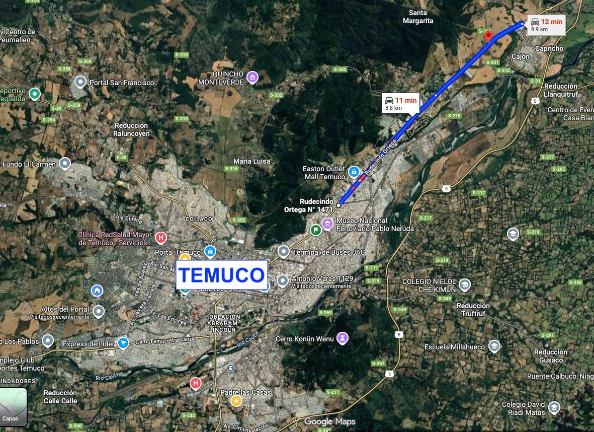 Venta Industrial Temuco - La Araucanía