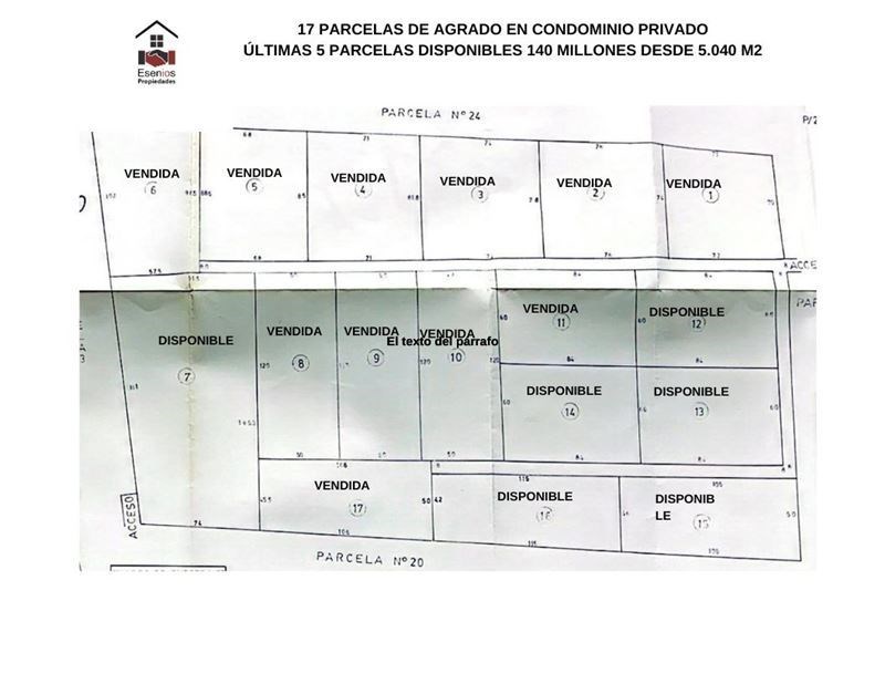 Venta Parcela Lampa - Región Metropolitana