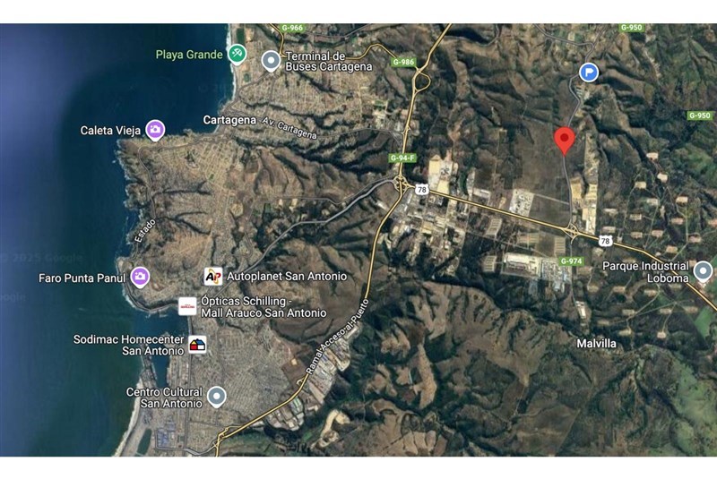 Venta Industrial Cartagena - Valparaíso